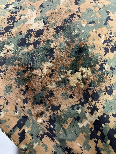 Marine Digital MARPAT Taslan Military Camo Polyester Fabric 62" BTY