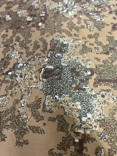 PenCott Badlands Camo Softshell Fabric 64" Wide Military Tactical BTY