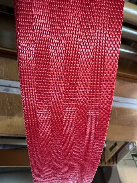 Seat Belt Webbing 2" Wide New Heavy Duty Nylon Webbing Multi Color BTY
