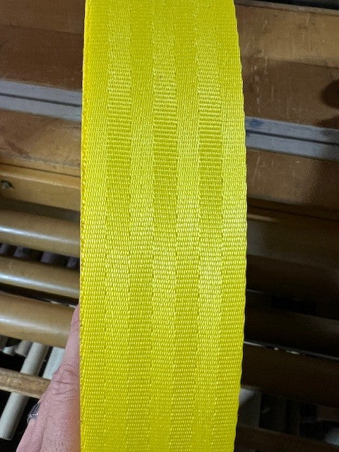 Seat Belt Webbing 2" Wide New Heavy Duty Nylon Webbing Multi Color BTY
