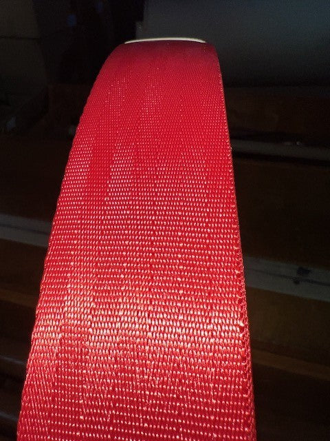 Seat Belt Webbing 2" Wide New Heavy Duty Nylon Webbing Multi Color BTY