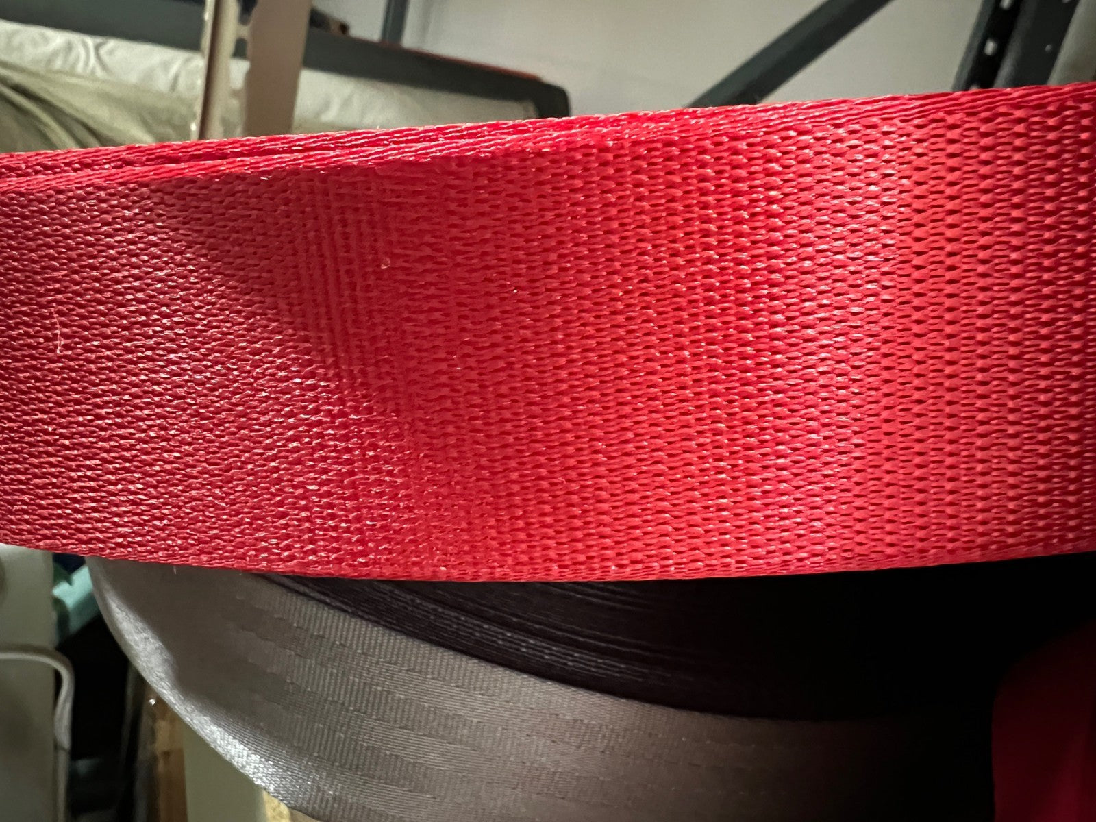 Seat Belt Webbing 2" Wide New Heavy Duty Nylon Webbing Multi Color BTY