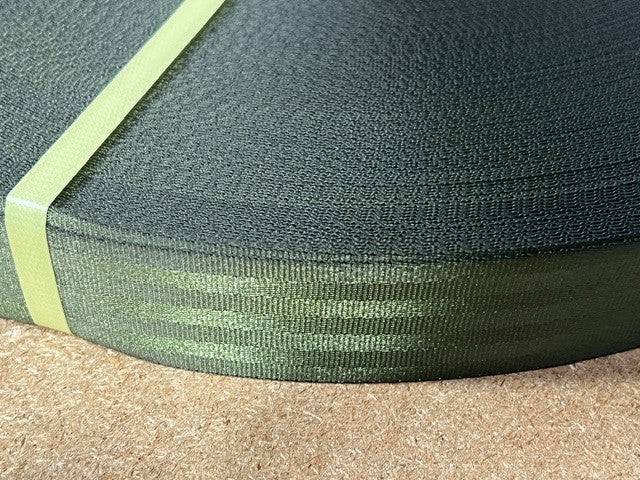 Seat Belt Webbing 2" Wide New Heavy Duty Nylon Webbing Multi Color BTY