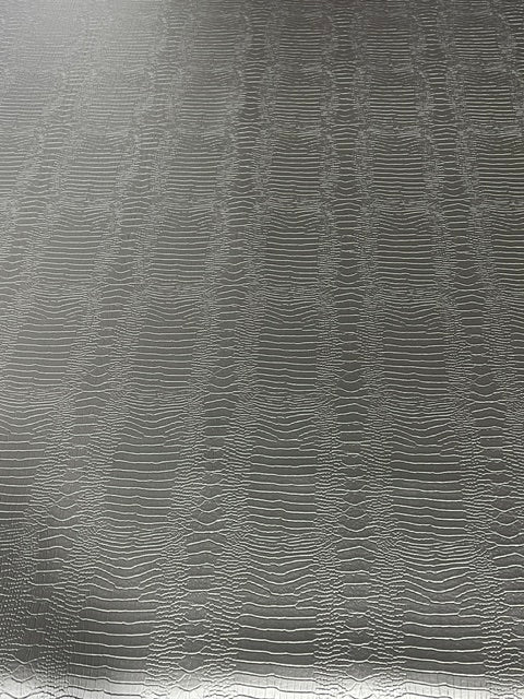 BLACK CROC/ALLIGATOR EMBOSSED VINYL AUTOMOTIVE SEAT COVER  UPHOLSTERY BY YARD