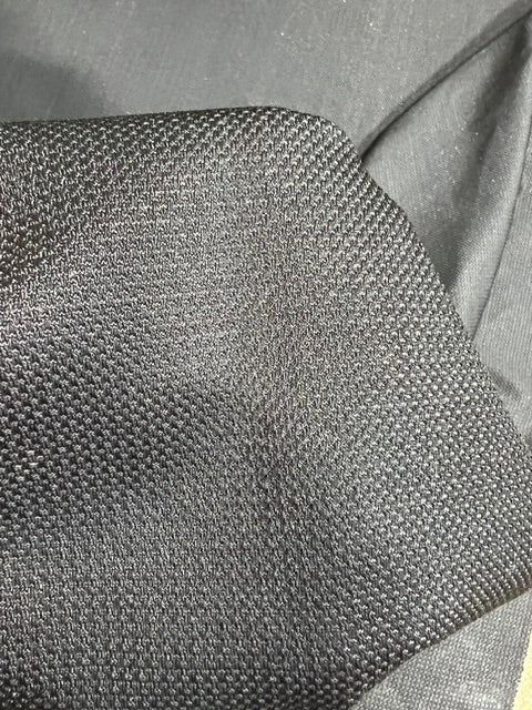 Black 4-Way Stretch Athletic Mesh Fabric Nylon Spandex 60"W Sold by Yard