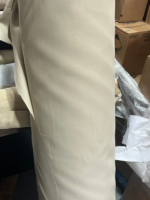 Light Tan Plain Shade Fabric 65/35 Poly Cotton 63" Wide - By The Yard