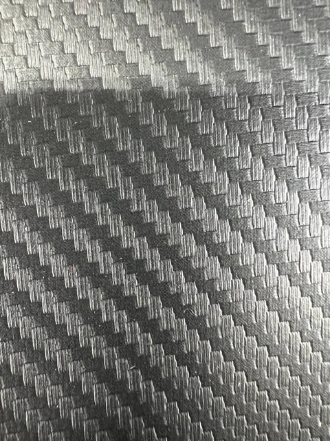 Seascape Marine Grade Vinyl BLACK Carbon Fiber Upholstery Fabric 54" Wide - BYT