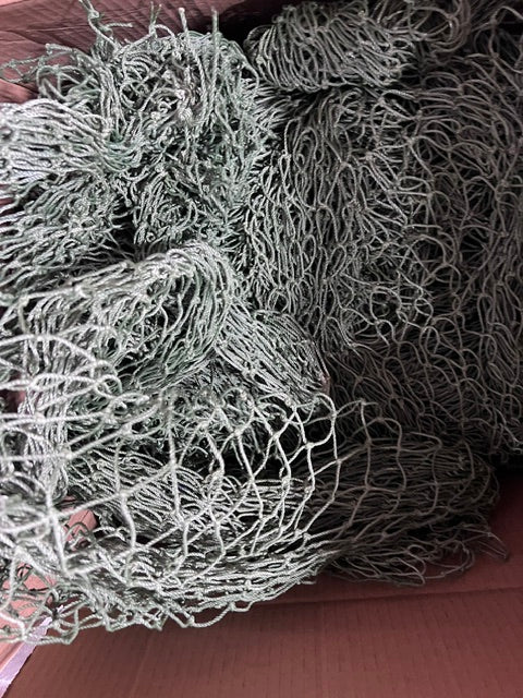 West Coast Netting K18T 1" Black Poly Knotted Golf Barrier Impact Netting 9ft Wide - By Yard