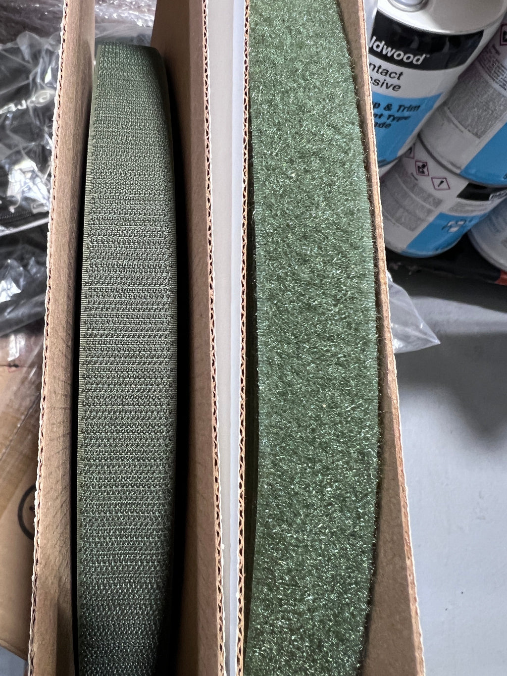 Velcro® Brand 1” SAGE Green HOOK SEW-ON-TYPE 50 Yards On A ROLL