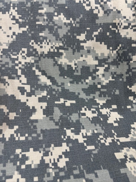 ACU Digital Camo 65/35 Poly Cotton Ripstop Fabric 64" Wide - By Yard