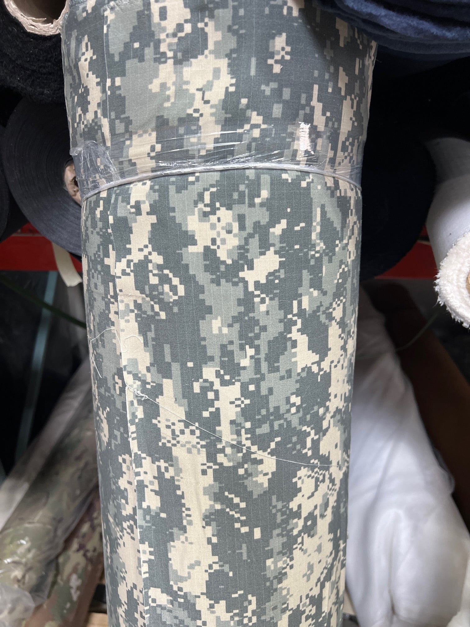 ACU Digital Camo 65/35 Poly Cotton Ripstop Fabric 64" Wide - By Yard