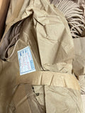 Cotton Drawstring Cord 45.5" Tan Made in USA Clothing Drawstring 10pc