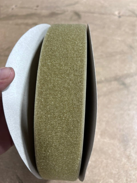 2" Coyote Tan 499 Loop Sew-On Fastener Tape Mil-Spec 25 Yard Roll