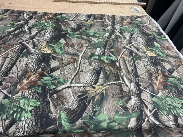 Realtree Hardwoods Green Camo 500D Nylon Coated Water Resist 62" Wide By The Yard