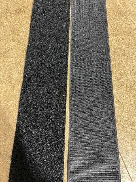 3in MIL-SPEC Black SEW-ON TYPE HOOK and LOOP For All Sewing Needs