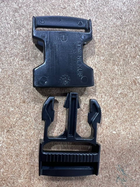 ITW Nexus 1.5" Flat Side Release Buckle Black Heavy Duty USA Made Tactical 5-PK