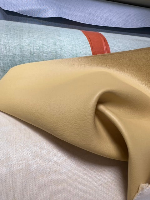 American Classic Dream Yellow Contract Upholstery Vinyl 54" - By The Yard