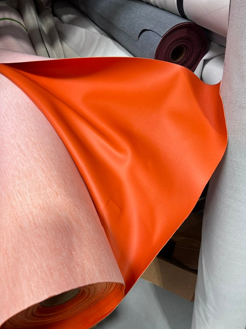 Denali VLD-40 Orange All Purpose Vinyl Fabric 54" - By The Yard