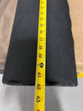 Black Athletic Diamond Mesh Fabric 60" Wide Sports Jersey Mesh By The Yard