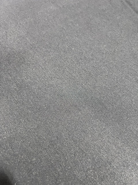 Charcoal Black Twill Automotive Seating Fabric 54" Wide By The Yard