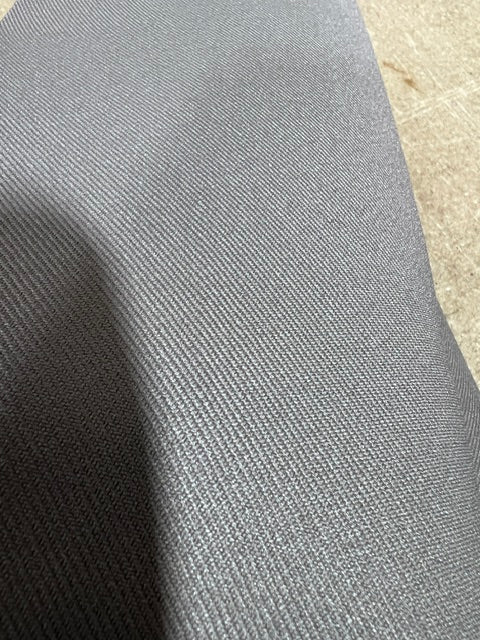 Taupe Dark Beige Twill Automotive Seating Fabric 60" Wide By The Yard