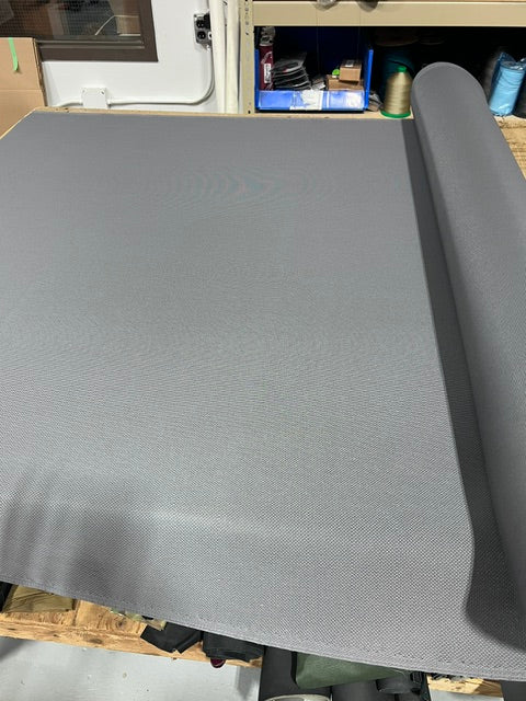 Gray Diamond Mesh Automotive Fabric 61" Wide Apex Mills By The Yard