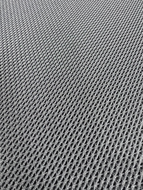 Gray Diamond Mesh Automotive Fabric 61" Wide Apex Mills By The Yard