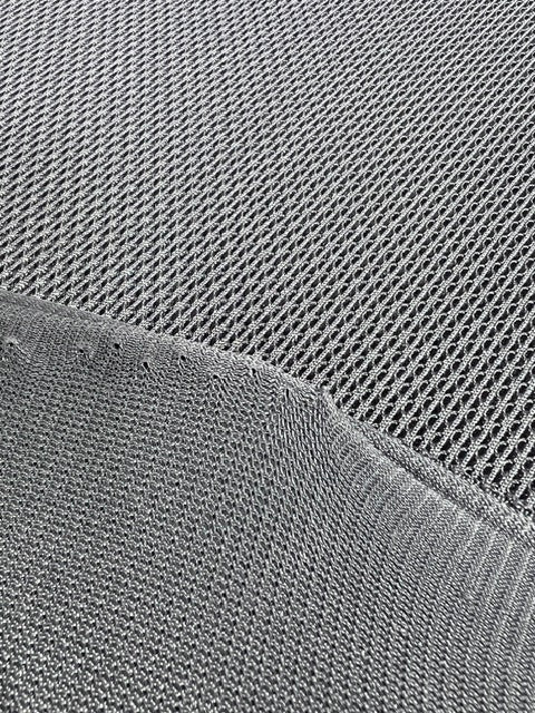 Gray Diamond Mesh Automotive Fabric 61" Wide Apex Mills By The Yard