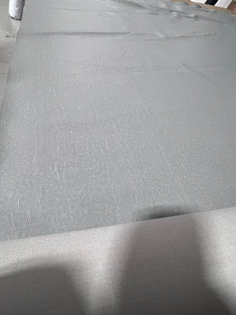 Grey Distressed Marine Vinyl Fabric 54" Wide Upholstery Auto Boat - By The Yard