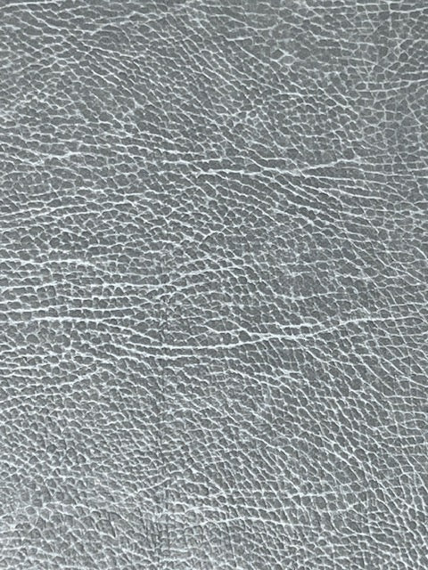 Grey Distressed Marine Vinyl Fabric 54" Wide Upholstery Auto Boat - By The Yard
