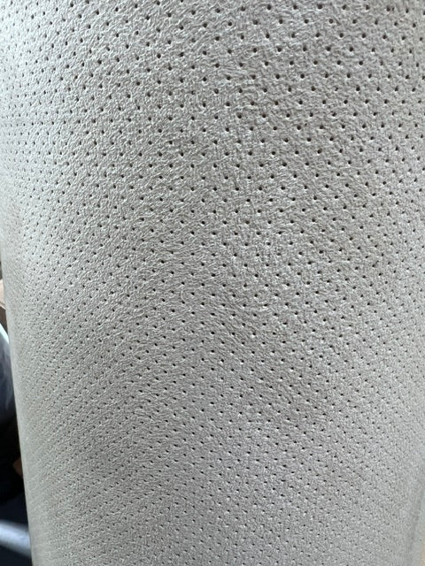 Light Cashmere Tan Perforated Suede Foam Backed Fabric 58" Wide - Auto Material