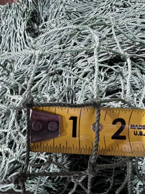 West Coast K18T 1" Brown Poly Knotted Golf Netting 9ft x 120ft Box