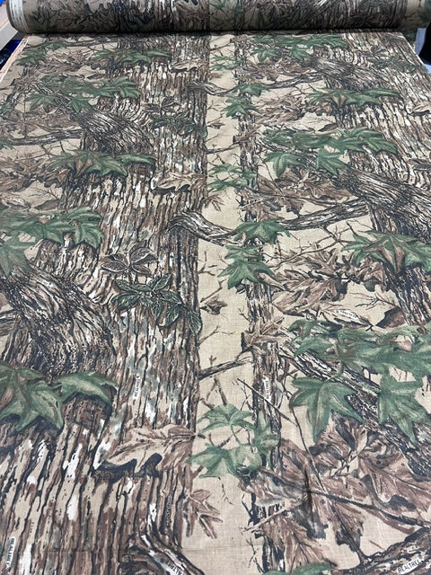 Realtree Camo Fabric Eastbank Textiles 58" Wide Cotton Linen - By The Yard