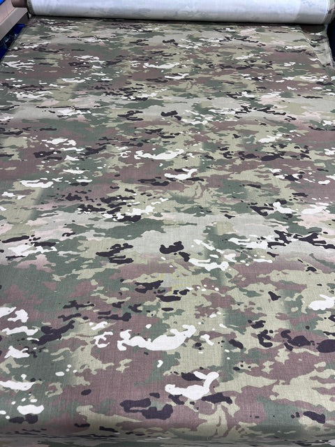 Genuine OCP Scorpion Camo Fabric 500D Nylon 62" Wide Mil-Spec - By The Yard