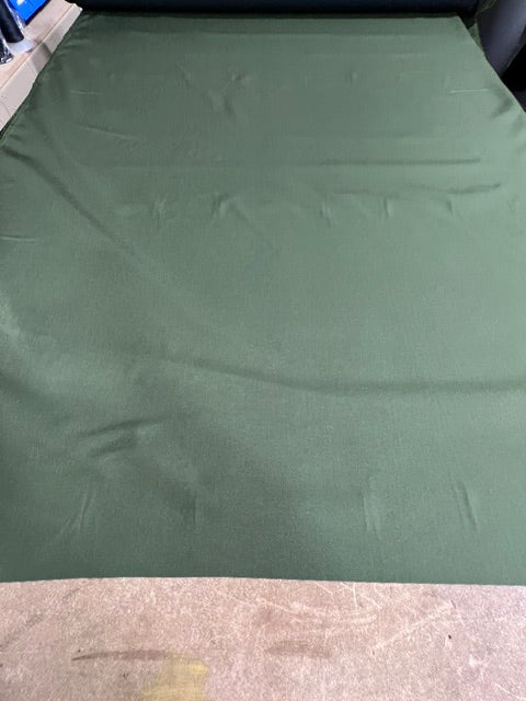 Genuine OD Green FR Nylon Fabric 60" Wide FR & Waterproof Mil-Spec - By The Yard