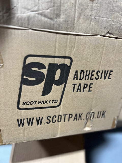 Fragile Tape Handle With Care Printed Packing Tape 48mm x 40m Red White Roll