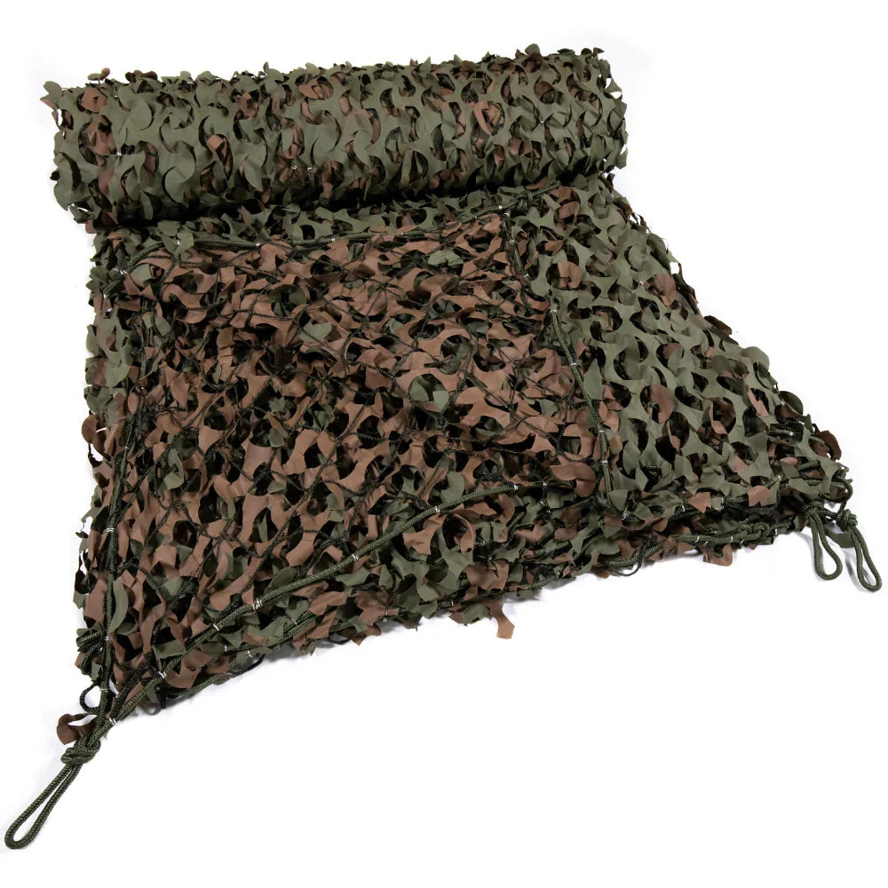 CamoSystems BBN03 Premium Ultra-Lite Woodland Camo Netting FULL ROLL 3m Wide