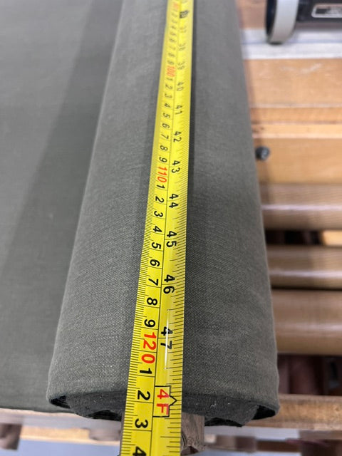 Olive Drab OD Green Cotton Canvas Duck Fabric 48" Wide Heavy Duty By the Yard