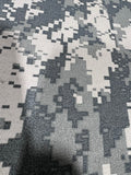 ACU UCP Digital Camo Coated Nylon Canvas Fabric 60" Water Repellent By the Yard