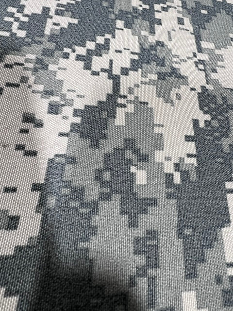 ACU UCP Digital Camo Coated Nylon Canvas Fabric 60" Water Repellent By the Yard