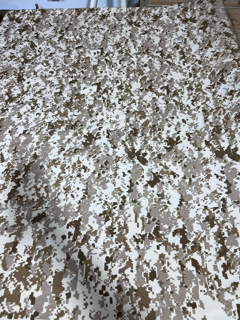 Desert Digital AOR1  Camo Lightweight Pack Liner Fabric 60" Wide By the Yard