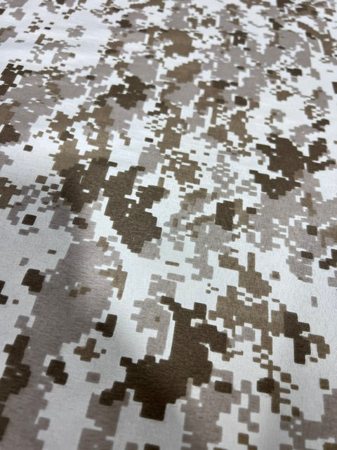 Desert Digital AOR1  Camo Lightweight Pack Liner Fabric 60" Wide By the Yard