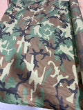 Woodland M81 Camo Pack Nylon Fabric 60" Wide Military Backpack Gear By the Yard