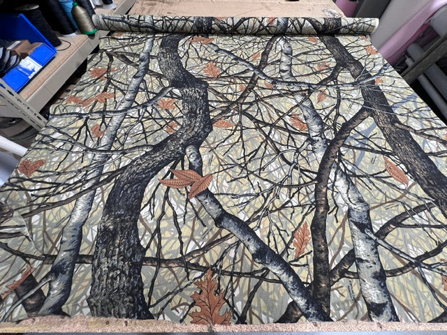 Skyline Apparition Camo Fabric 60" Wide Hunting Tree Branch Print By the Yard