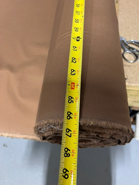 Carhartt Brown Cotton Canvas Duck Fabric 66" Wide Water Repellent By the Yard