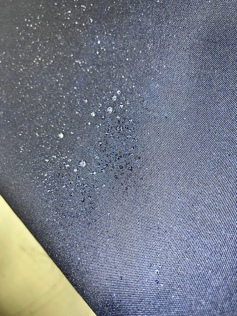 Navy Blue 500D Nylon Coated Fabric 60" Wide Water Repellent Heavy Duty By Yard