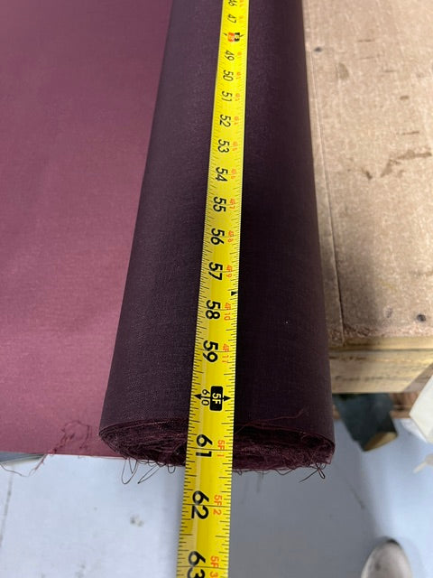 Burgundy, Maroon 500D Nylon Coated Fabric 60" Wide Water Repellent By the Yard