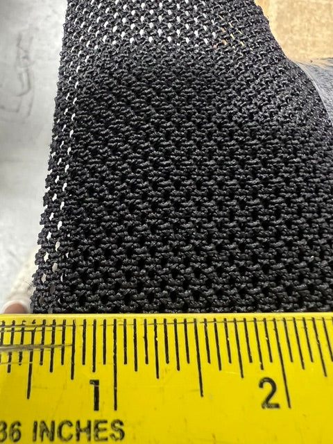 Black Heavy Duty MOLLE Mesh Military Netting Fabric 51" Wide Apex Mills By Yard