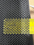 Black Tactical Molle Mesh Netting 57" Wide Apex Mills Military Knit By the Yard