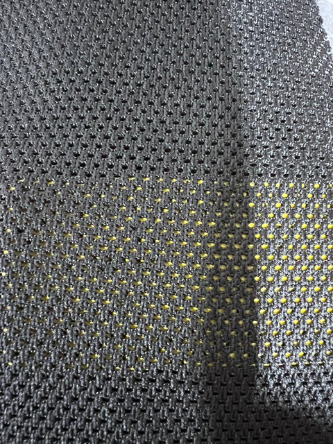 Black Antimicrobial Wicking Tactical Mesh Fabric 61" Wide Apex ARK50 By the Yard